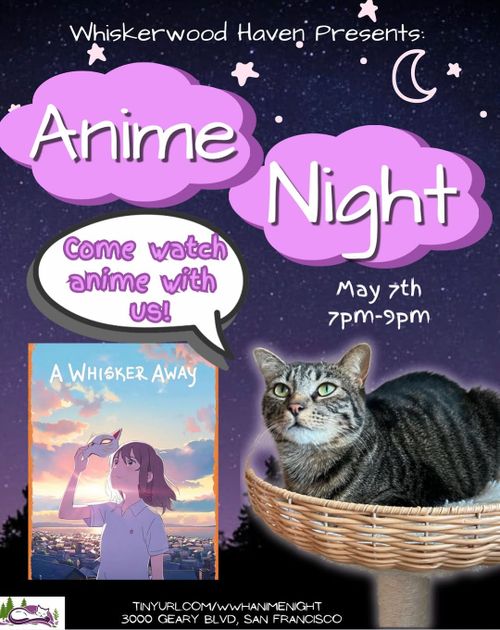 After-hours Anime Night (Whiskerwood Haven)