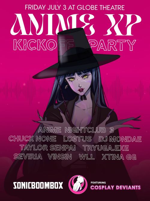 Sonicboombox Anime XP Kickoff Party