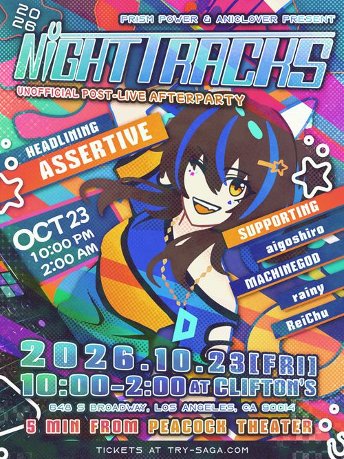 Night Tracks – Unofficial Post-Live Afterparty