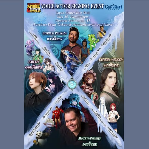Genshin Impact Voice Actor Signing Event