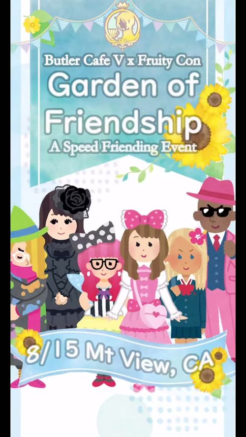 Garden of Friendship: A Speed Friending Event