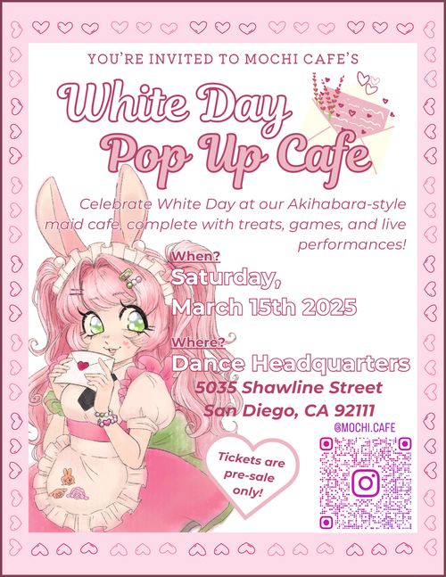 Mochi Maid Cafe’s White Day Pop Up