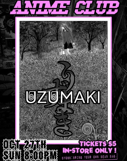 October's Anime Club: Blind Watch of Uzumaki