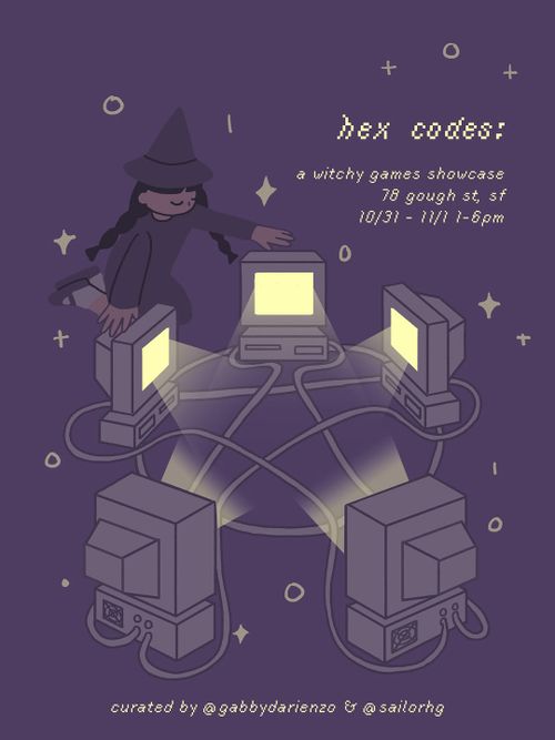 hex codes: a witchy games showcase
