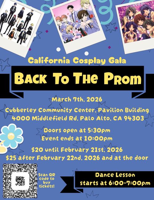 California Cosplay Gala: Back to the Prom