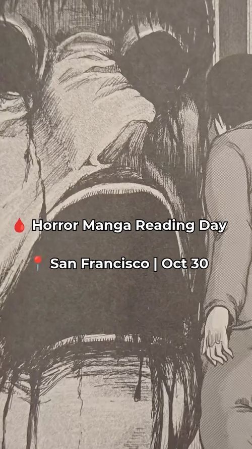Horror Manga Reading Day at Manga Garage