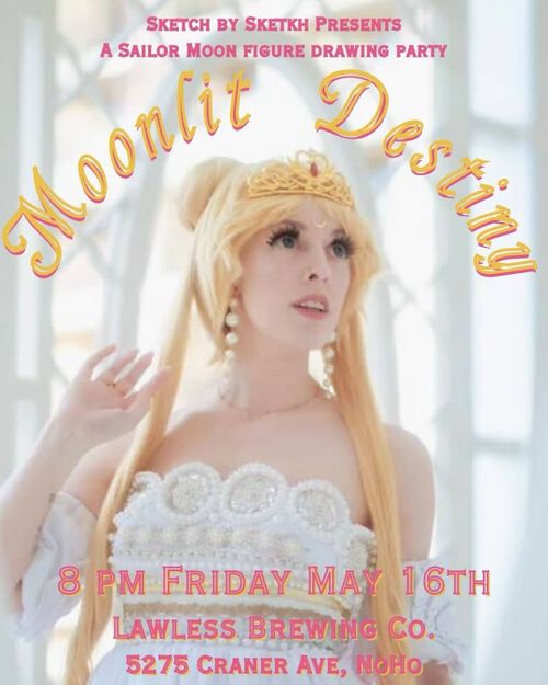 A Sailor Moon Figure Drawing Party