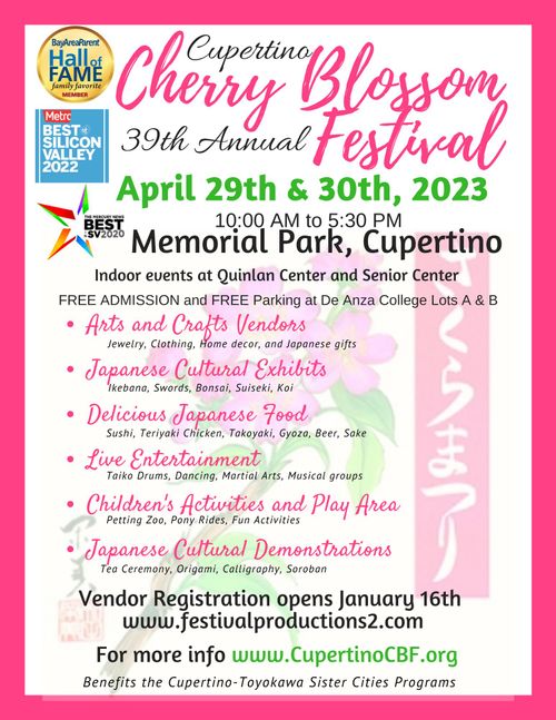 Cupertino Cherry Blossom Festival