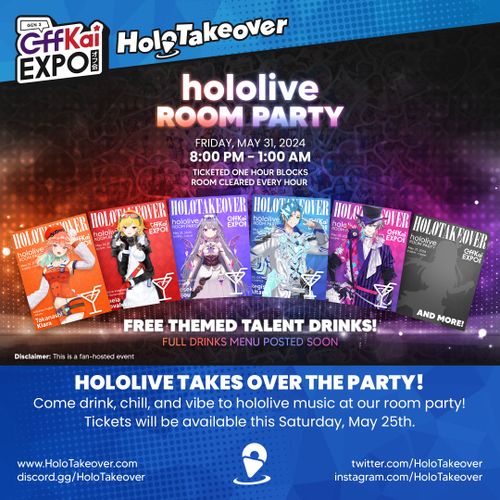 Hololive Room Party @ OffKai Expo