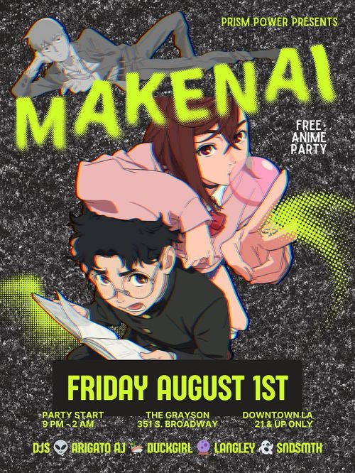 Prism Power Presents: Free Anime Party