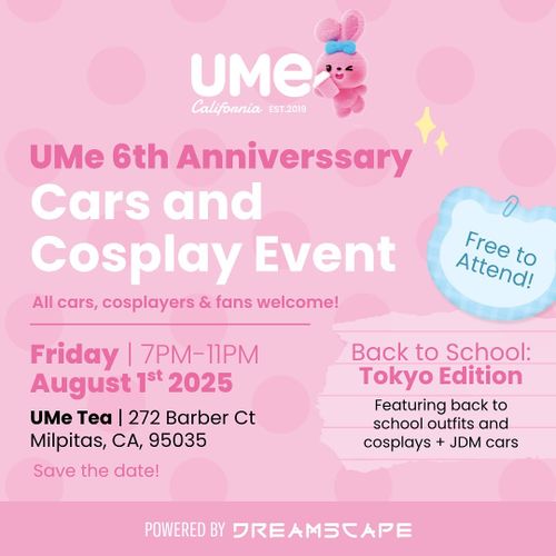UMe 6th Anniversary Cars and Cosplay Event