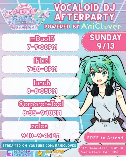 VOCALOID DJ AFTERPARTY